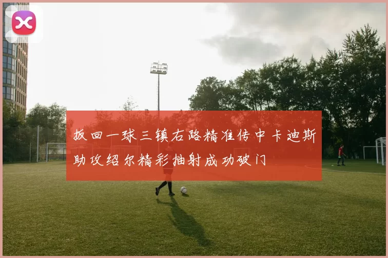 扳回一球三镇右路精准传中卡迪斯助攻绍尔精彩抽射成功破门